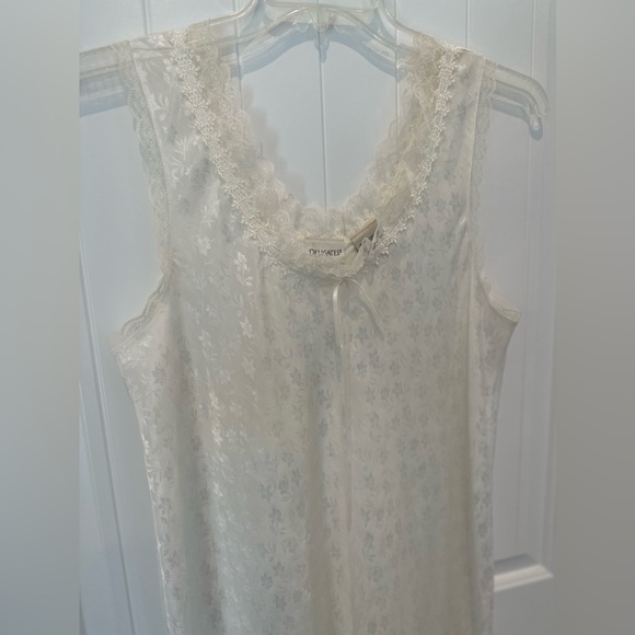 Vintage Delicates beautiful midi Gown Sz Med - Picture 2 of 10